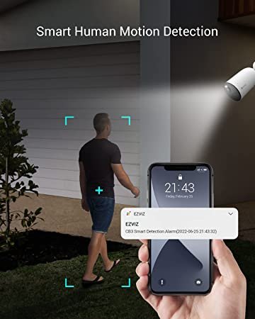 ezviz CB3 smart home battery camera 2mp - Parshva Computers